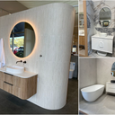 See Tile Fusion Tiles in a Real Bathroom Setting at EOS Bathrooms, Moorabbin