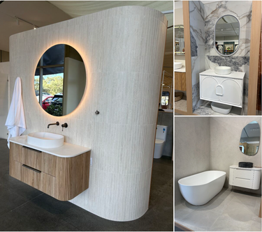 See Tile Fusion Tiles in a Real Bathroom Setting at EOS Bathrooms, Moorabbin
