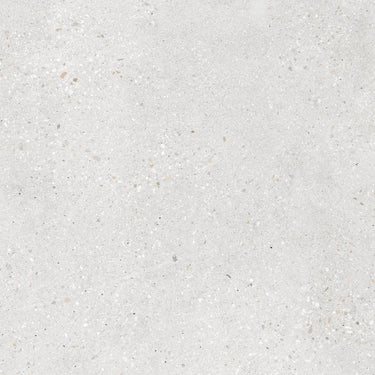 Concrete Rock White Semi Polished
