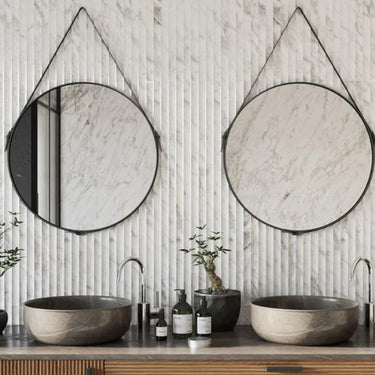 Premium Carrara Honed Concave
